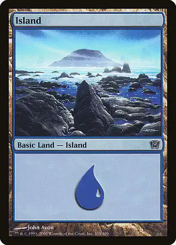 Island - 9ed Spoiler