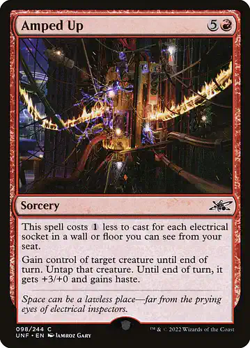 Amped Up - unf Spoiler