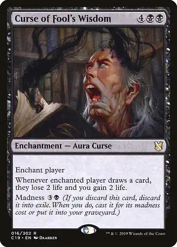 Curse of Fool's Wisdom - c19 Spoiler