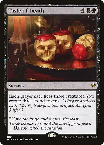 Taste of Death - eld Spoiler