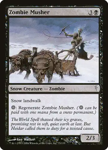 Zombie Musher - csp Spoiler