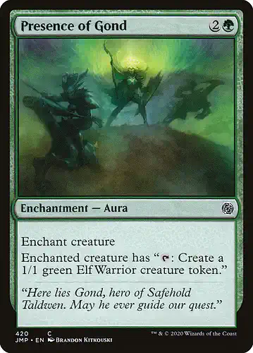 Presence of Gond - jmp Spoiler