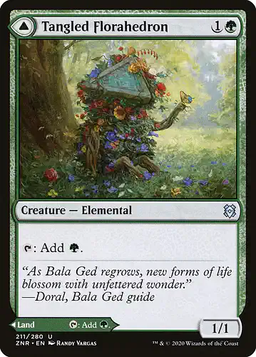Tangled Florahedron - znr Spoiler
