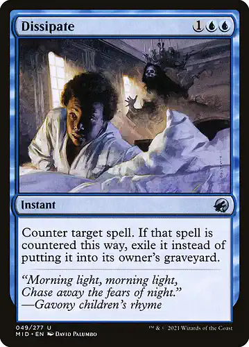 Dissipate - mid Spoiler