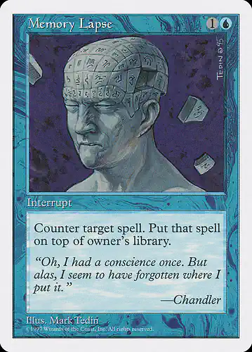 Memory Lapse - 5ed Spoiler