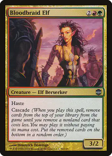 Bloodbraid Elf - arb Spoiler