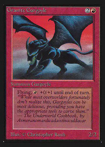 Granite Gargoyle - cei Spoiler