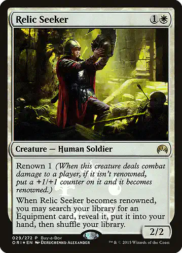 Relic Seeker - ori Spoiler