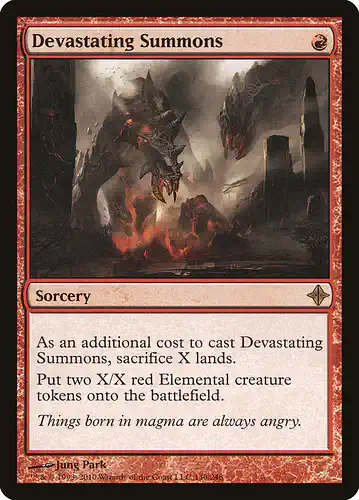 Devastating Summons - roe Spoiler