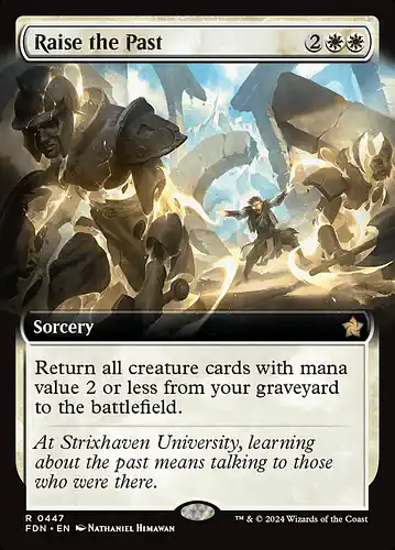 Raise the Past - fdn Spoiler
