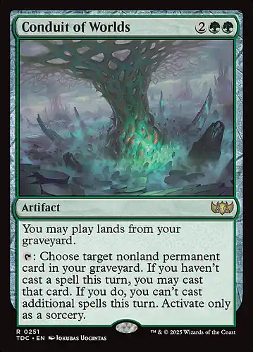Conduit of Worlds - tdc Spoiler