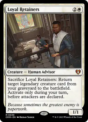 Loyal Retainers - cmm Spoiler
