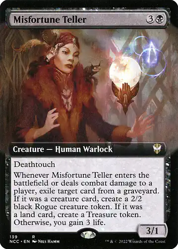Misfortune Teller - ncc Spoiler