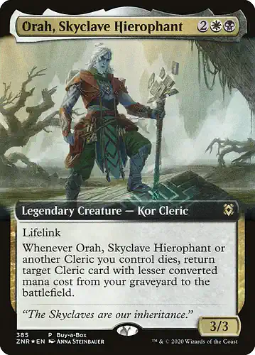 Orah, Skyclave Hierophant - znr Spoiler