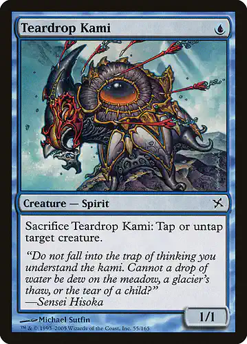 Teardrop Kami - bok Spoiler