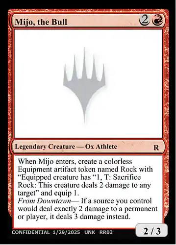 Mijo, the Bull - unk Spoiler