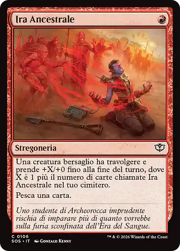 Ancestral Anger - sos Spoiler