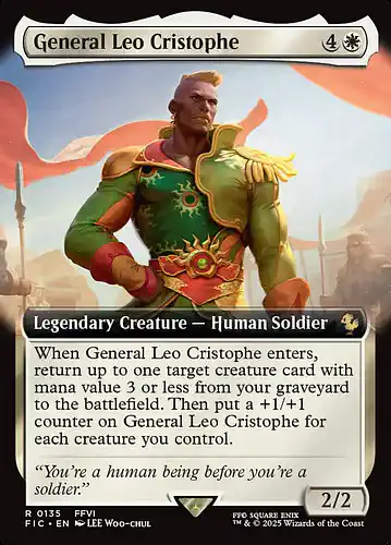 General Leo Cristophe - fic Spoiler