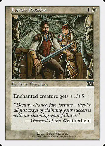 Hero's Resolve - 6ed Spoiler
