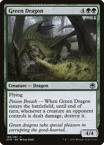 Green Dragon - afr Spoiler