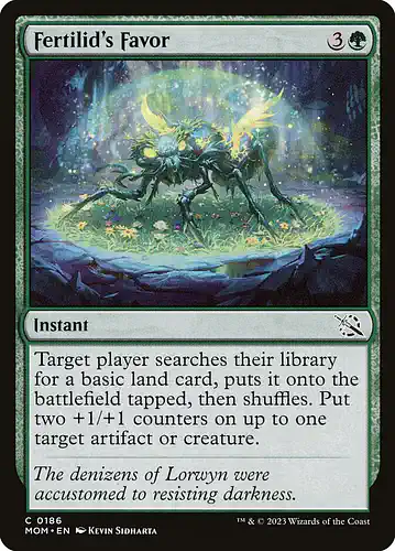 Fertilid's Favor - mom Spoiler