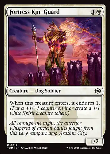 Fortress Kin-Guard - tdm Spoiler