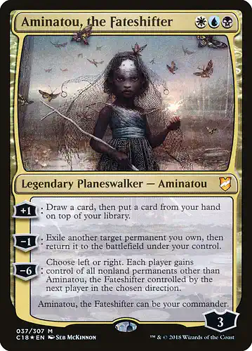 Aminatou, the Fateshifter - c18 Spoiler
