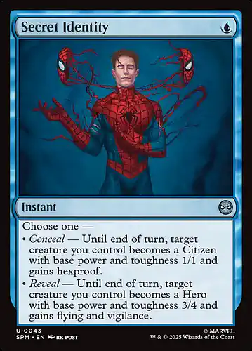 Secret Identity - spm Spoiler