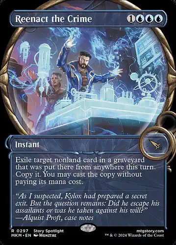 Reenact the Crime - mkm Spoiler