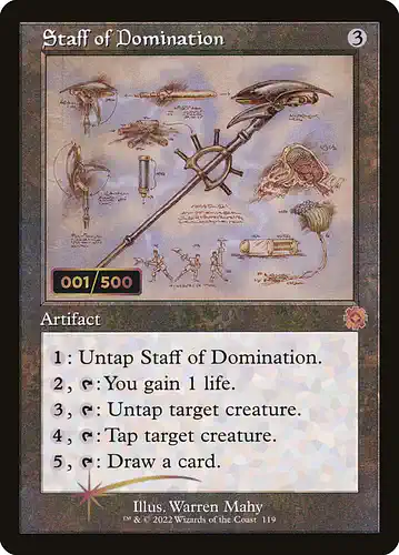 Staff of Domination - brr Spoiler
