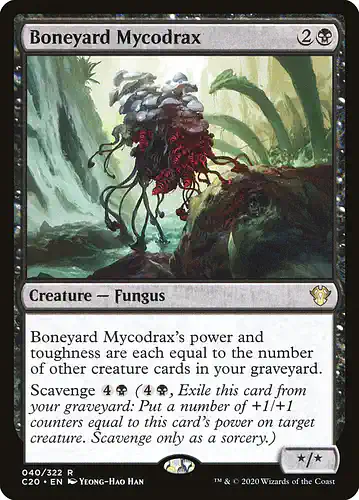 Boneyard Mycodrax - c20 Spoiler