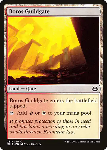 Boros Guildgate - mm3 Spoiler