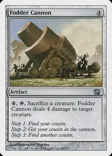 Fodder Cannon - 8ed Spoiler