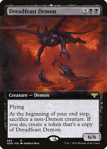 Dreadfeast Demon - vow Spoiler