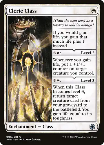 Cleric Class - afr Spoiler