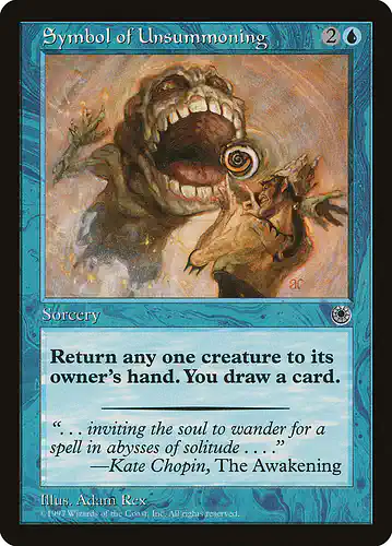 Symbol of Unsummoning - por Spoiler