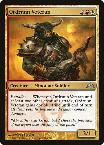 Ordruun Veteran - gtc Spoiler