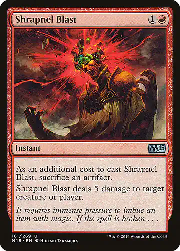 Shrapnel Blast - m15 Spoiler