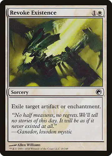 Revoke Existence - som Spoiler