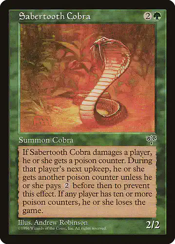Sabertooth Cobra - mir Spoiler