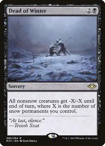 Dead of Winter - mh1 Spoiler