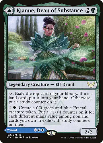 Kianne, Dean of Substance - stx Spoiler