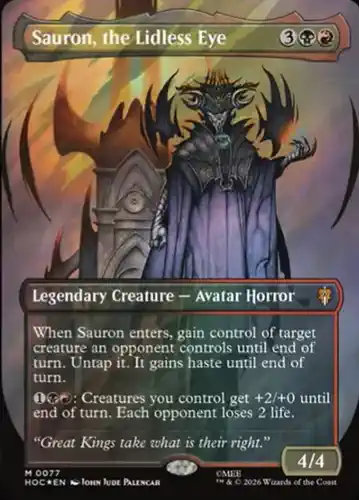 Sauron, the Lidless Eye - hoc Spoiler