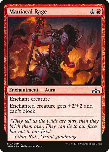 Maniacal Rage - grn Spoiler