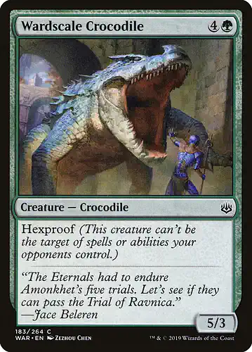 Wardscale Crocodile - war Spoiler