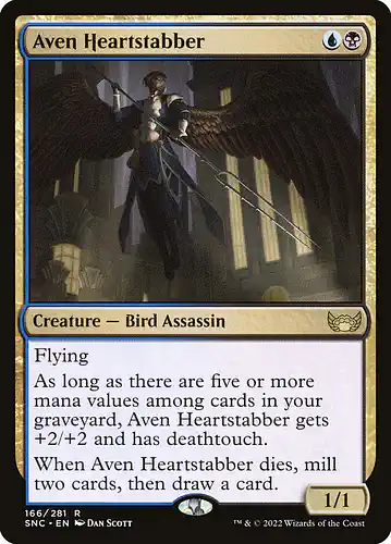 Aven Heartstabber - snc Spoiler