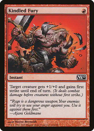 Kindled Fury - m10 Spoiler