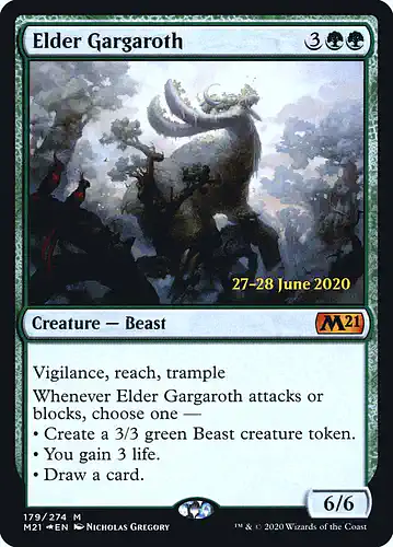 Elder Gargaroth - m21 Spoiler