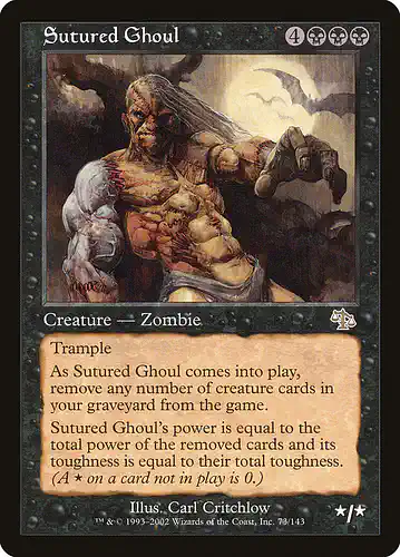 Sutured Ghoul - jud Spoiler