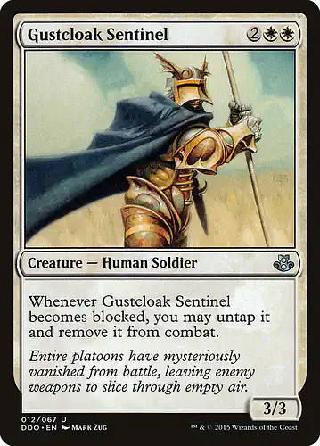 Gustcloak Sentinel - ddo Spoiler